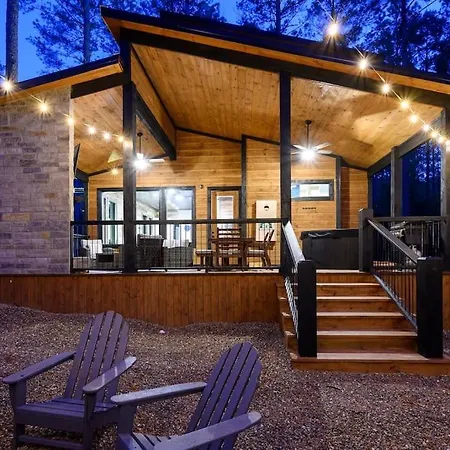 Brand New Luxury 2 Bedroom With Loft And Spa Sleeps 10 Broken Bow Exterior photo