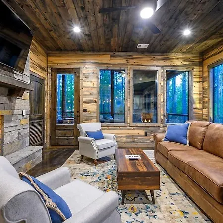 Brand New Luxury 2 Bedroom With Loft And Spa Sleeps 10 Broken Bow Exterior photo
